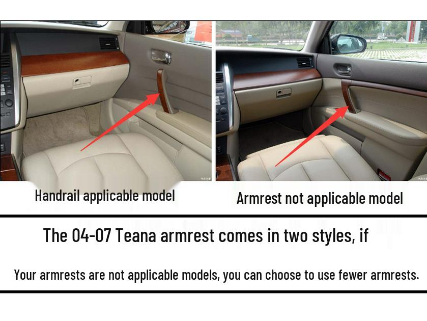 Carbon Fiber Central Control Gear Decor Sticker for 2004-2007 Teana Interior Modification