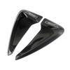 2x Glossy Black Car Air Flow Fender Side Vent Decoration Sticker ABS Sport Style