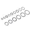 360PCS High-Quality Aluminum Gasket Sealing Washer Set - Temperature Resistant Flat Washers