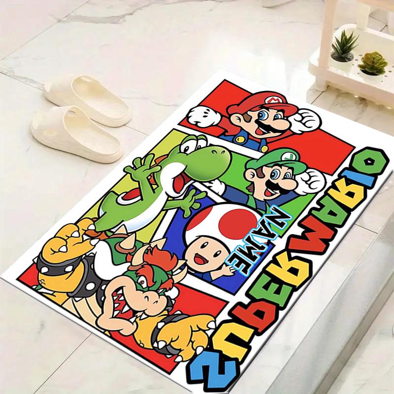 Custom 1Pc Mario Kart Adventure Rug Office Carpet Indoor Outdoor Entrance Doormat Nonslip Soft And Comfortable Living Room D2915173