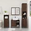 VidaXL Bathroom Vanity Unit Brown Oak 65x33x60 Cm, Bathroom Sink Cabinet, Bathroom Furniture 849288