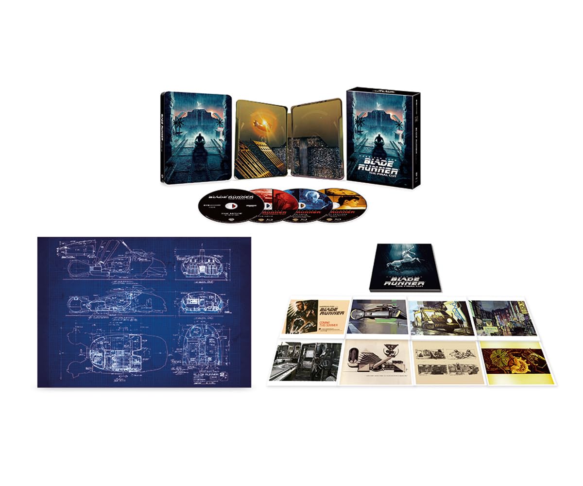 

Blade The Film Vault Collection ULTRA HD Steelbook Edition Set with Deluxe Bonus ULTRA HD (Limited Edition) Runner (4K & Blu-ray Set) (4-Disc