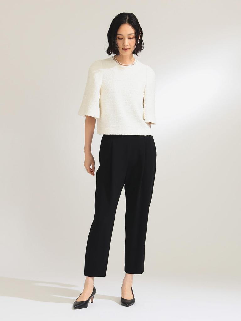 Triacetat 1 Tuck BLACK 36 [Demilx Beams] Hose, Viskose, Hose, Damen,