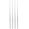 4pcs Outdoor Stainless Steel Collapsible Fire Bellows Blowing Tube Tool Camping Cooking