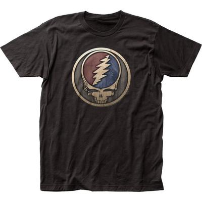 Grateful Dead Skull Logo Mens T Shirt Music Classic Concert Band Tee New Black Unisex T-Shirt