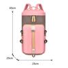 Schoolbag Large capacity short trip bag Women's foldable business trip duffel bag Lightweight expansion Crossbody handbag Men's backpack