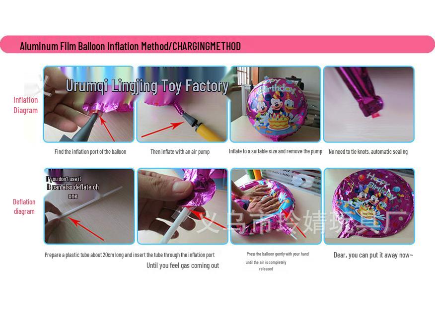 36-Inch Latex Balloon Expander & Inflator Tool