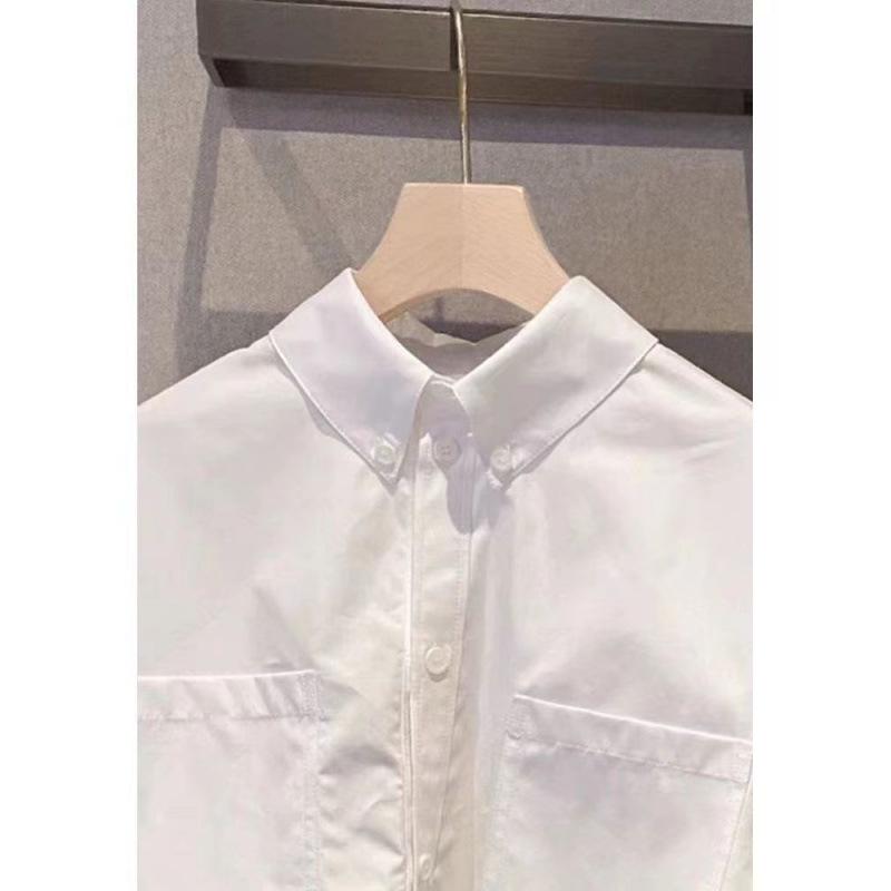 2024 French-Stitched Niche Long-Sleeve Women's Sun Protection Shirt