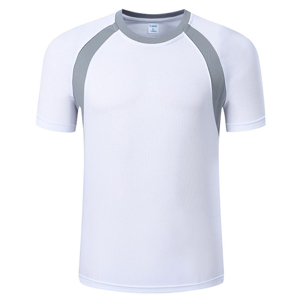 Letní pánská gymnastická košile rychleschnoucí běžecká košile s krátkým rukávem sportovní triko na cvičení tréninková trička