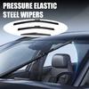 Non Destructive Buckle Wipers 3Pcs 24" 14" 10" Windshield Wiper Blades Replacement for MG ZS ZST EV Car Parts 2017-2024, Front And Rear Kit,