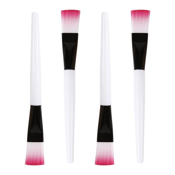 White Handle Facial Mask Brush Soft Bristle Beauty Brush Fashion Makeup Brush Foundation Brush DIY Beauty Tool