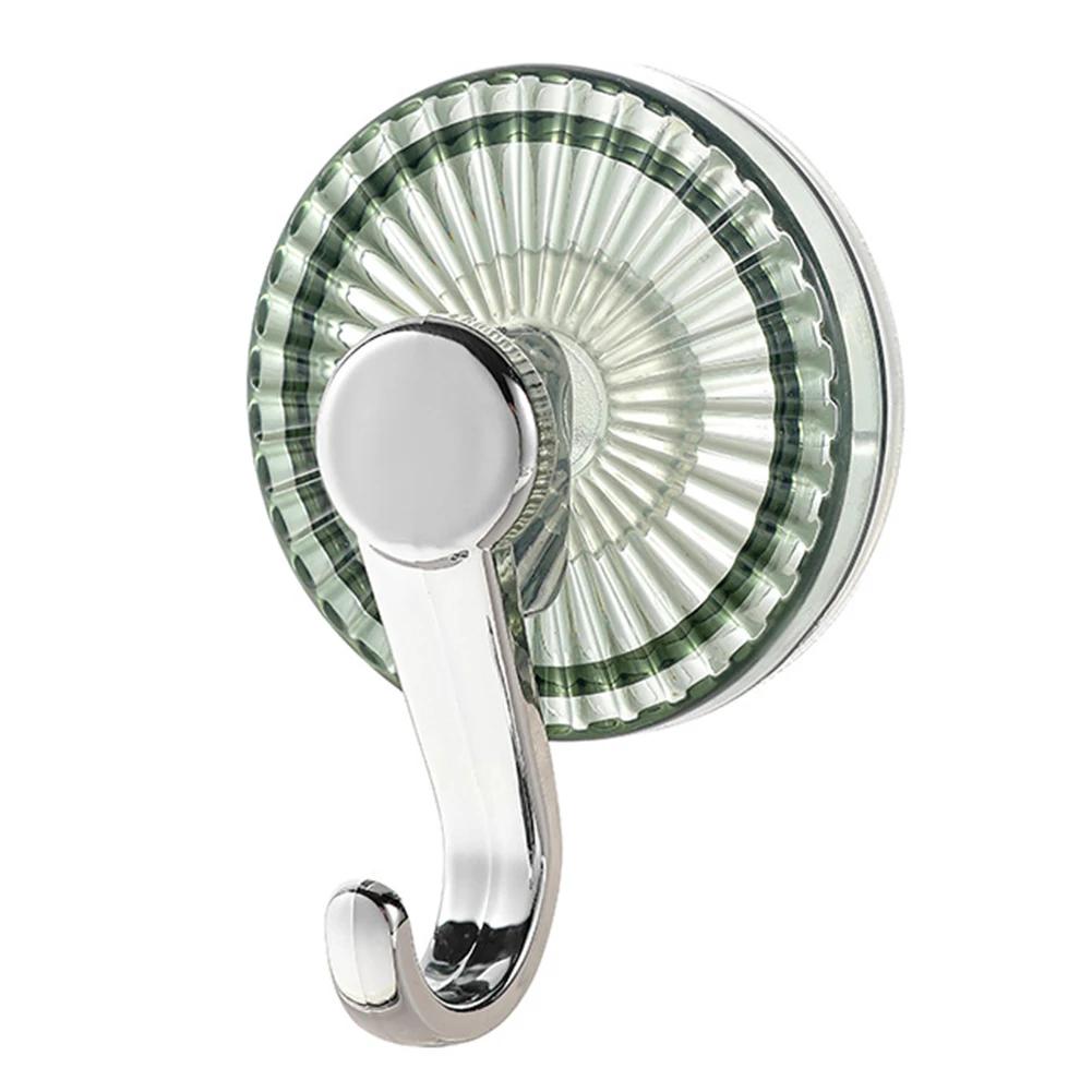 Suction Cup Hook Kitchen Wall Hook No Punching Nail Free Hanger Reusable Waterproof Shower Hook Towel Bath Ceiling Hook