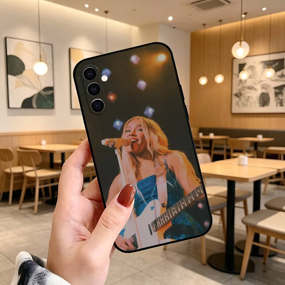 S-Singer F-Freya Skye-e Phone Case For Samsung Galaxy A73,A72,A71,A70,A53,A52,A51,Others Soft Black Cover