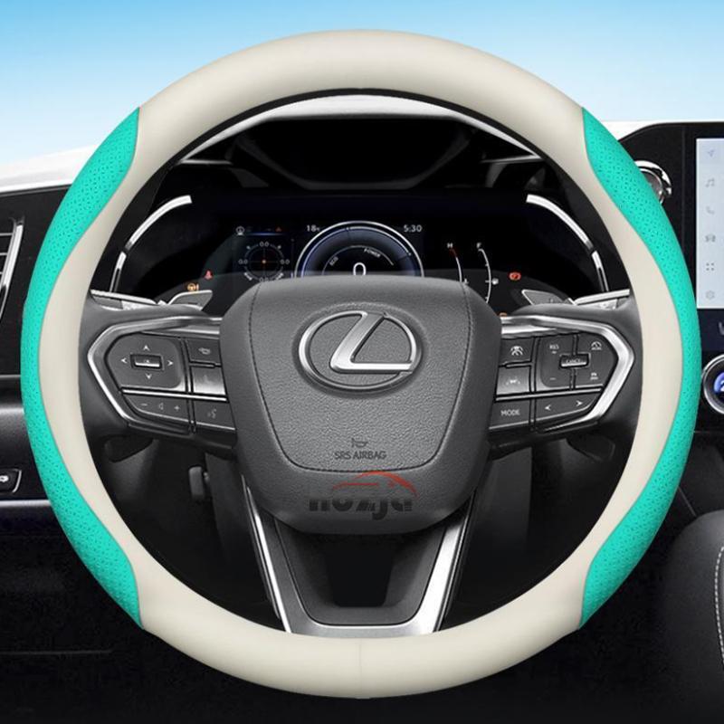 Car Steering Wheel Cover for Lexus RX 400h 450h TX350 LX600 RX400h RX350 RX350h LS400 UX250h NX ES 300h 350 CT200h Accessories