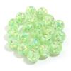5pcs/lot 16mm Colorful Sequin Resin Beads Round Loose Spacer Beads For Jewelry Making DIY Bracelet Necklace Keychain Accessories