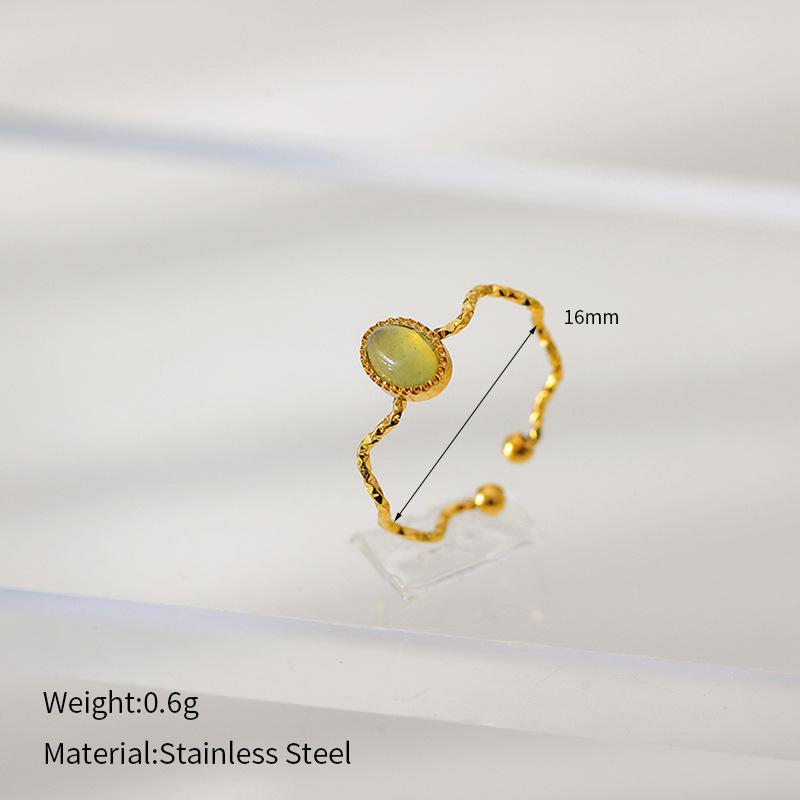 Simple And Luxurious Open Ring For Women Fashion High-End Sense Jewelry Accessory