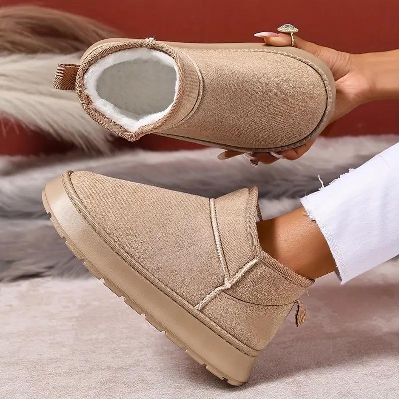 

Женские плюшевые мокасины-слипоны с мягкой подошвой из ЭВА - Уютная зимняя обувь Стильные слипоны Плюшевая внутренняя подкладка 36-37 хаки