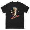 Cornish Rex Cat Snowboarding Fun Snowboarder T-Shirt