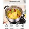 Joyoung 3-Tier Stainless Steel Steamer Pot with High Arched Lid, 28cm