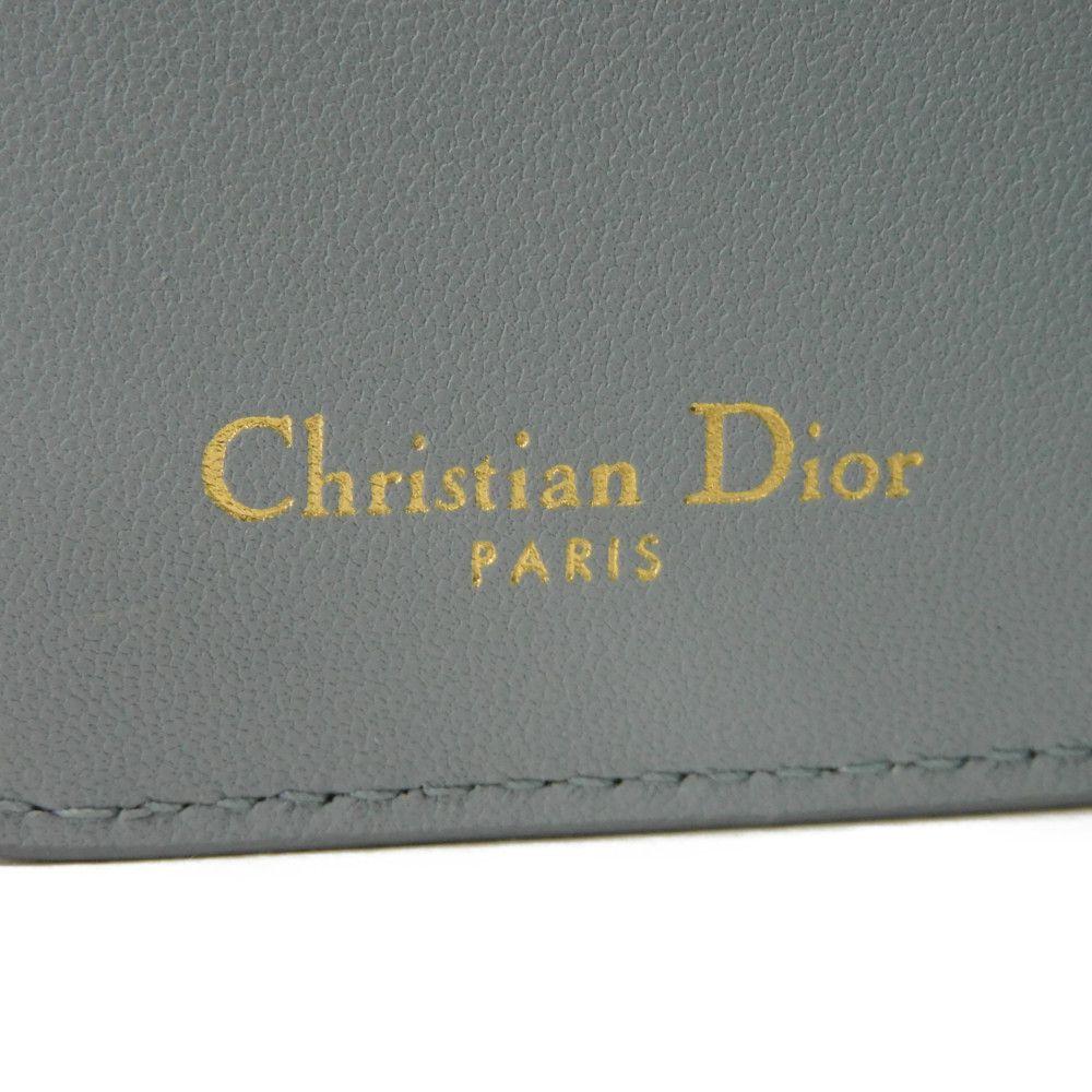 Used Caro Scarlet Wallet (S5032UWHC_M81B) 7941 Current CD Logo Stitched Bifold Cannage Cloud Blue (10656) from Japan