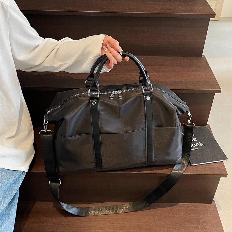 Travel bag Going out on a business trip Simple leisure Hand luggage bag Women's yoga fitness bag Large capacity storage bag