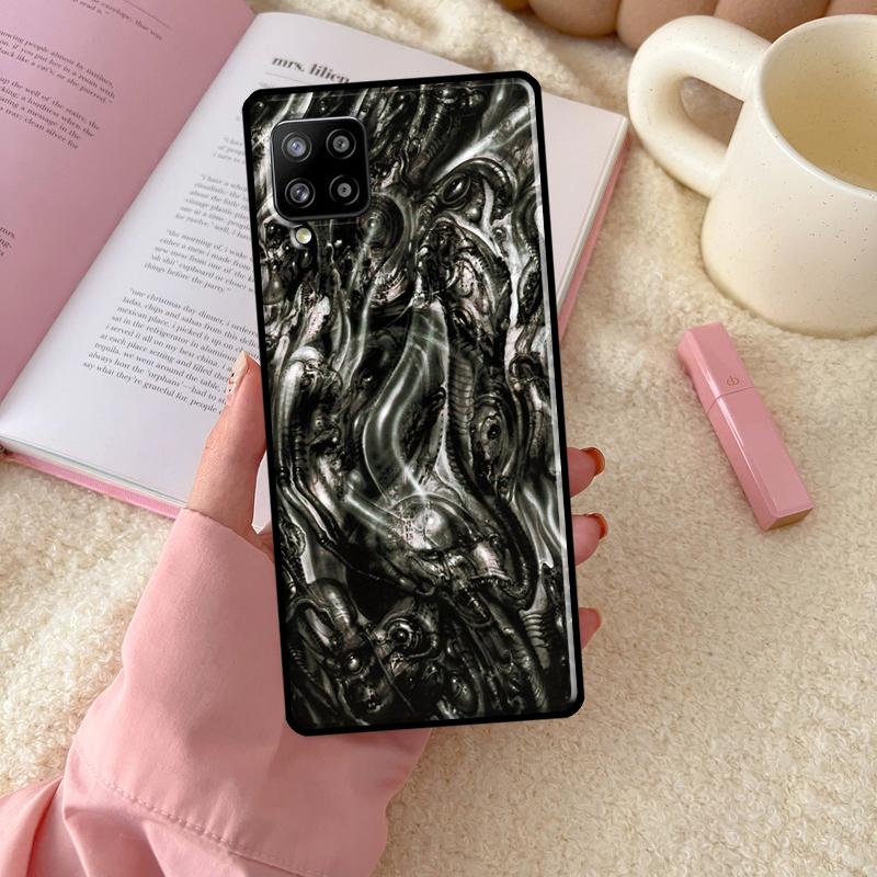 Hr Giger Li II Case For Samsung Galaxy A54 A34 A14 A13 A51 A71 A33 A53 A73 A12 A22 A32 A52 A72 A52S Cover