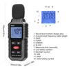 A-weighted Noise Decibel Reader Black Sound Testing Equipmetent  Home, Office, Factories