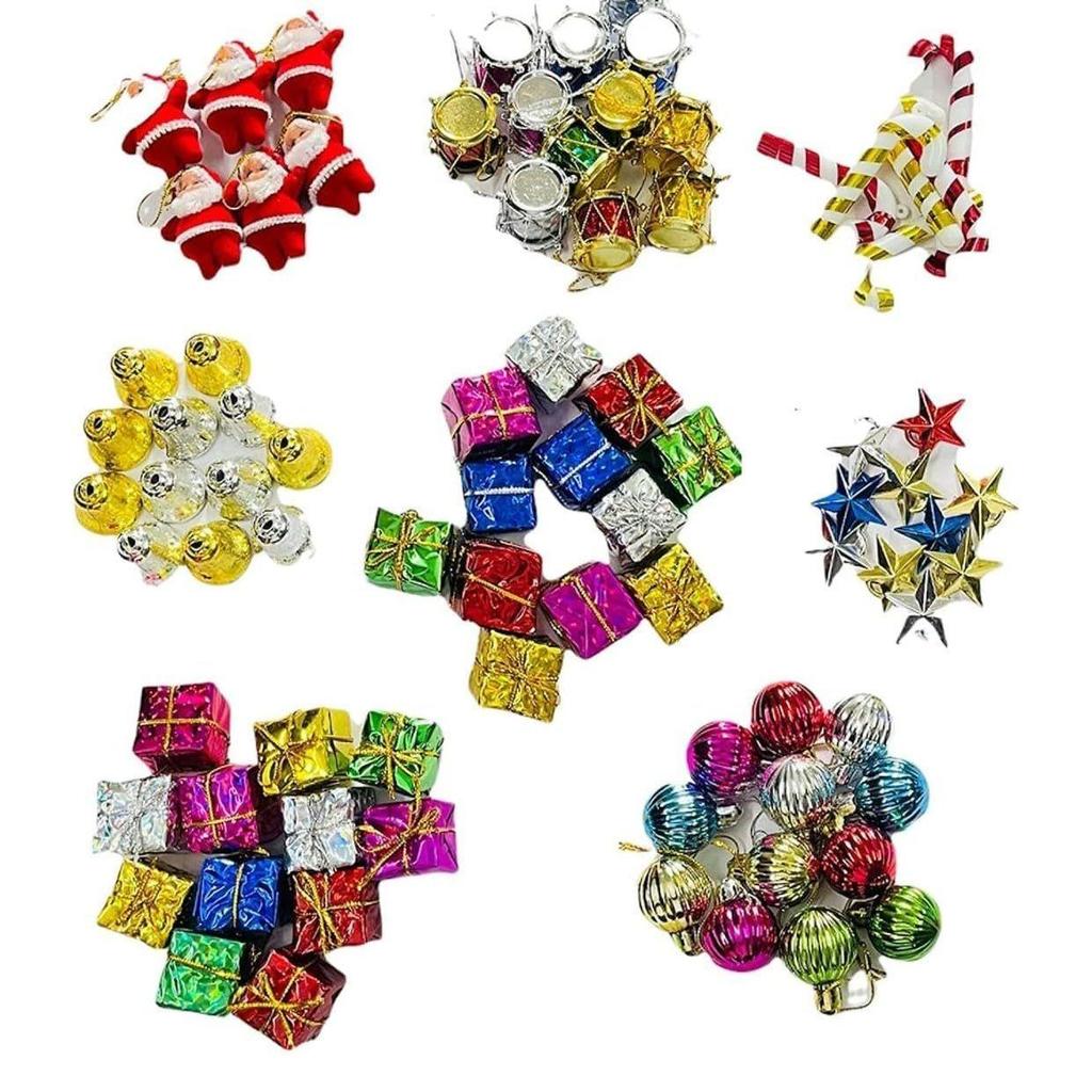 1 Pcs Christmas/Xmas with Decorative Items/Chritsmas Tree Decoration for Home/Office/Living Decoration Xmas with Decorative Items (2 FT Tree)