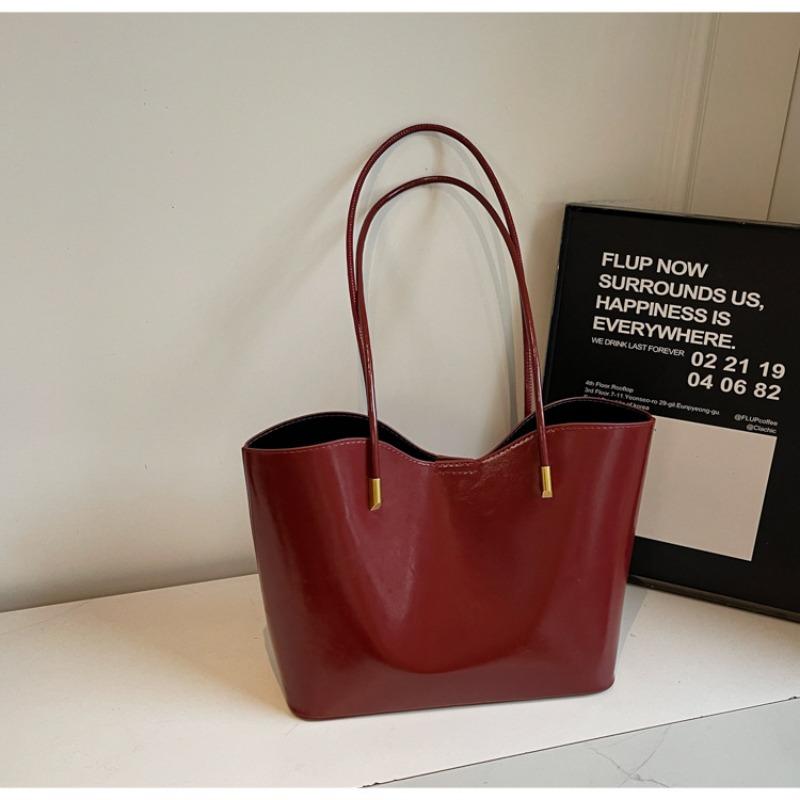 Fashion Versatile Large Capacity Commuter Mother Daughter Tote Shoulder Bag For Women