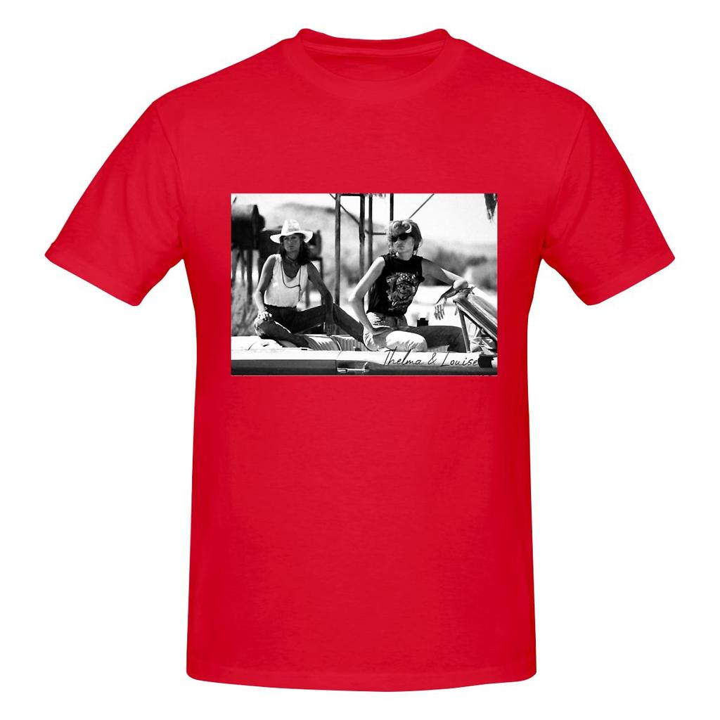 Thelma And Louise Tshirtthelma Louise Retro Sweet Cool Tshirt Retro Minimalist Quickdrying Basic Tee
