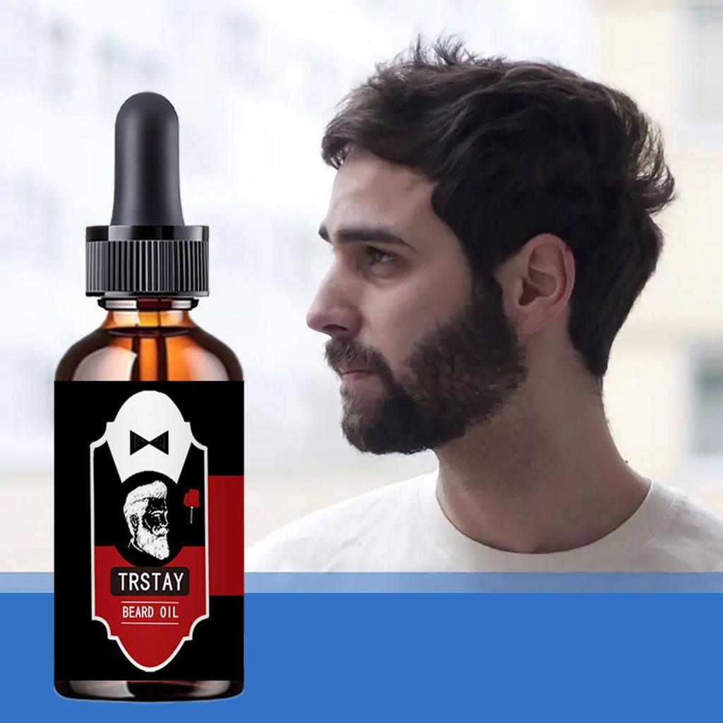 Beard Grow Oil Anti Hair Loss Products Moisturizing Natural Plant Growth Oil Hair Treatment Edge Control