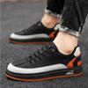 Fashion 2025 New Men Sneakers Fashion PU Leather Casual Shoes Street Skateboard Shoes Men Platform Vulcanized Shoes Tenis Masculino