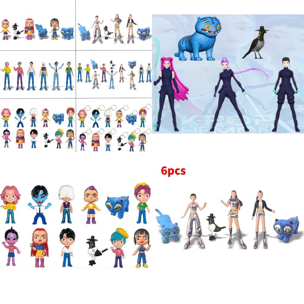 Kpop Demon Hunters Pvc Game Figure Model Collectible Desktop Decor For Fans