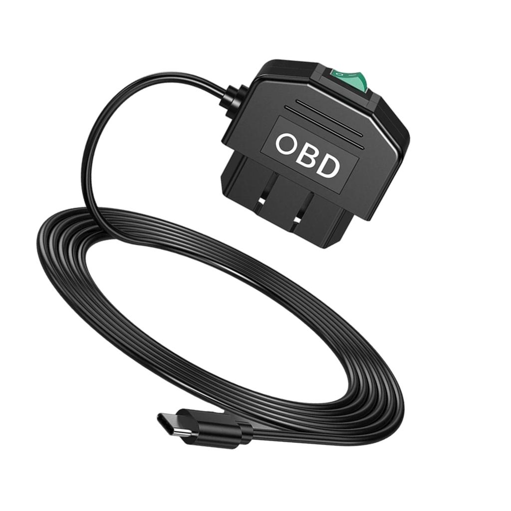 Cablu Înregistrator Auto OBD cu Mod Dublu, Supraveghere Inteligentă la Parcare și Protecții de Tensiune, Cablu OBD de Înaltă Eficiență
