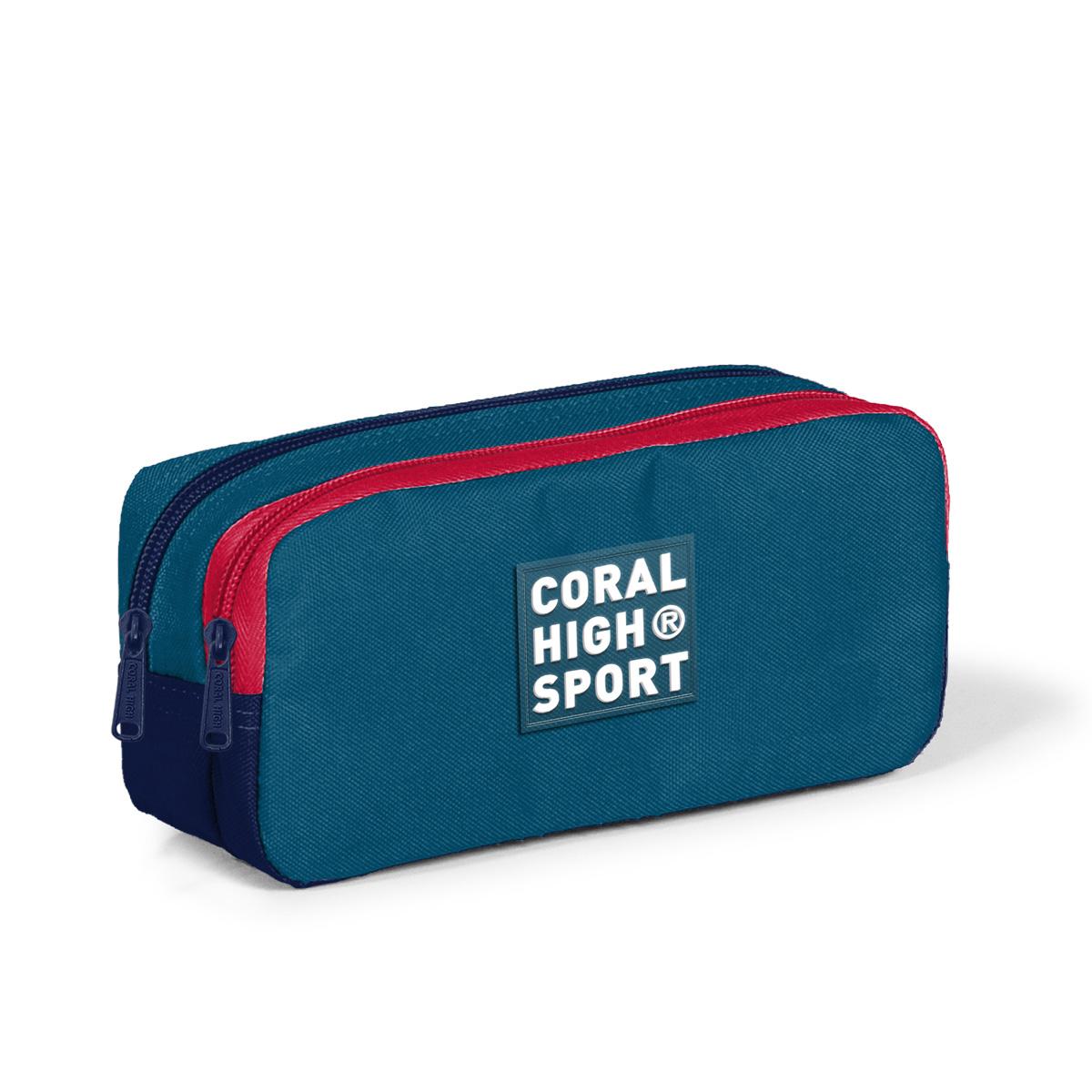 

Сумка-карандаш Coral High Sport Indigo Темно-синяя с двумя отделениями 22152