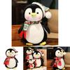 Christmas Penguin Scarf And Hat Plush Toy Holiday Gift For Kids Soft And Adorable