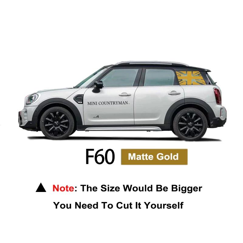 Car Decoration Vinyl Window Sticker Union Jack DIY Decal For MINI Cooper R60 R56 F56 F55 F57 F60 F54 Auto Styling Accessories