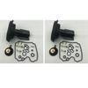 2set Carburetor Rebuild Kit with Membrane Diaphragm Vacuum For TDM850 XTZ750 TDM