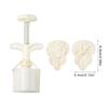 Cultural Autumn Festival Moon Cake Hand Press Molds With Gourd Shape DIY Baking Tool For Kitchen Artistries