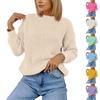 Women's Hollow Out Knit Pullover Sweater Casual