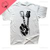 Praise Him Christian Bass T Shirt for Male Guitar Rock Clothing Style Comfortable Print Creative New Style Gift Shortsleev Tee