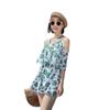 Women's 2025 Cross-Border Korean Style Two-Piece Swimsuit - Conservative Beach Sports Swimwear
