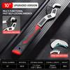 Multi-Purpose Self-Locking Wrench, Adjustable Pipe Wrench, 6 8 10 12 Inch Self-Locking Adjustable Wrench, Non-Slip Grip, Made of Chrome Vanadium Steel