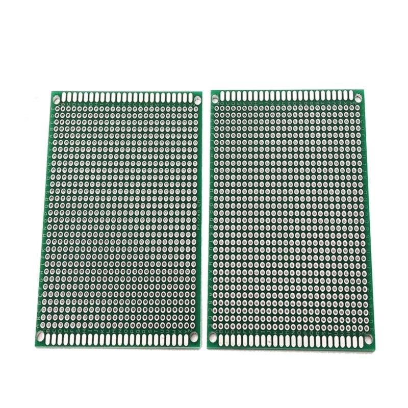 1Pcs 1.6mm Thick Fiberglass Circuit Boards with Pre Tinned Holes for DIY Soldering Practice