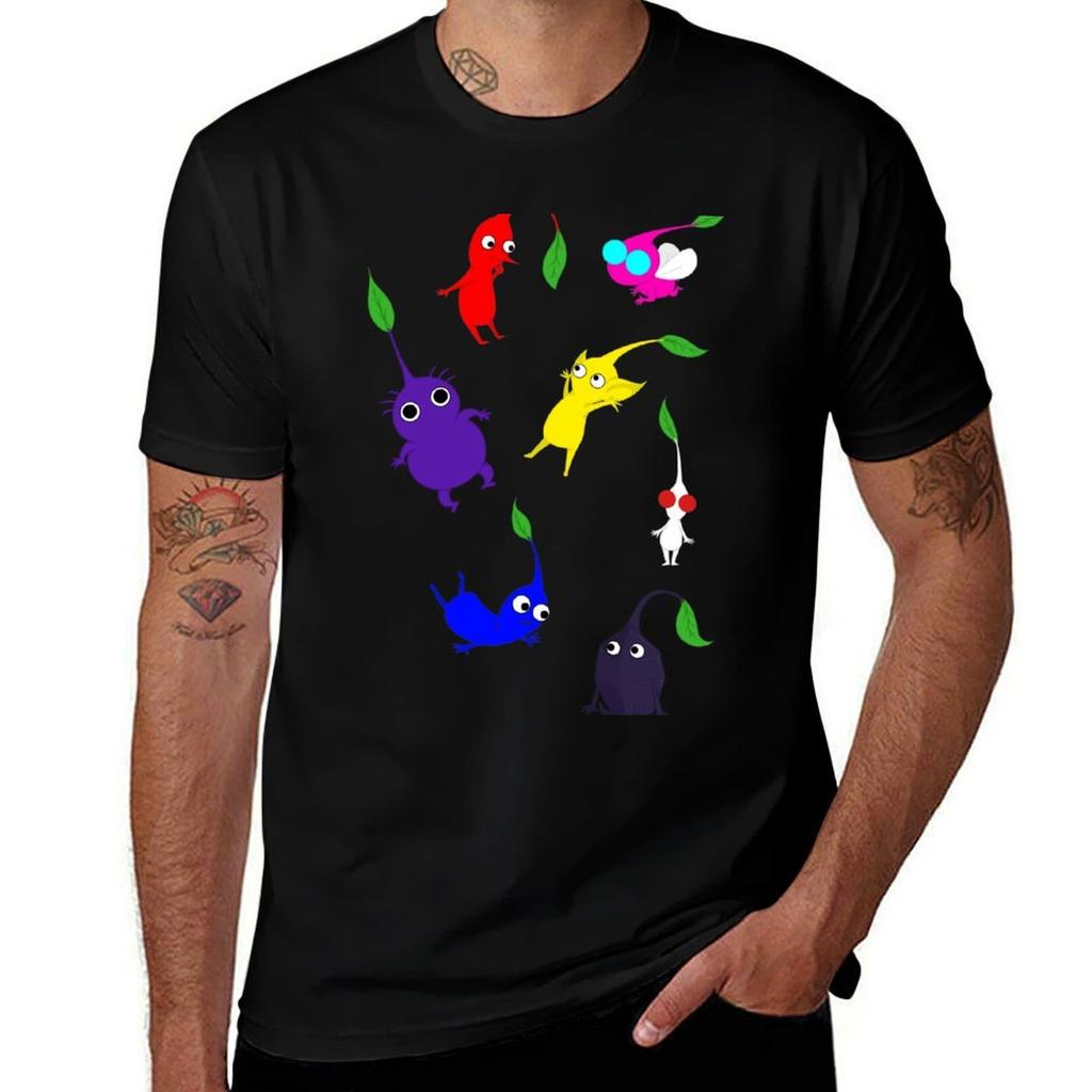 Pikmin Tshirt Outdoor Sports Short Sleeve Top
