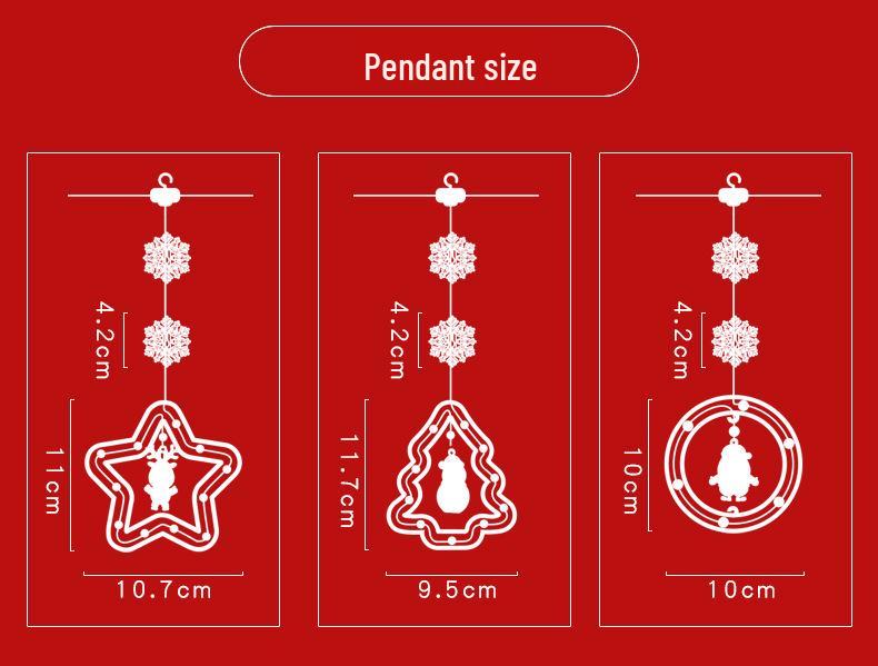 LED Christmas Star Curtain Lights - Festive Atmosphere with Wishing Ball & Flashing Colors