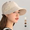 Women'S Lightweight Foldable Sun Hat - Adjustable Wide Brim Baseball Cap, Sun Hat, All-Season Use, Casual Fashion Versatile, Breathable Fabric