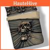 Premium Skull 3d Duvet Quilt Cover With Pillow Case Reversible Bedding Set For Unique Decor