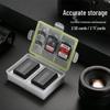 Llano Camera Battery and Memory Card Storage Case CN plug (adapter included)