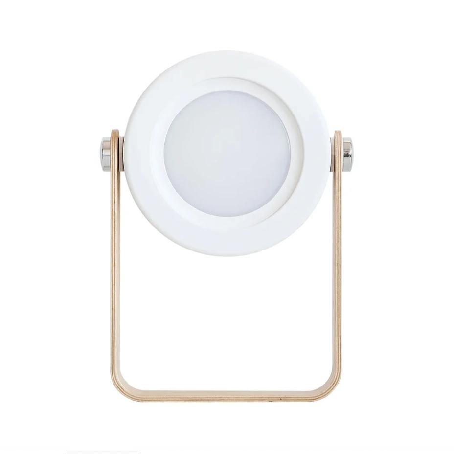 

New Creative Wood Handle Foldable Night Lights Reading Lamp Portable Lantern Lamp Telescopic Folding Led Table Lamp USB Charging белый